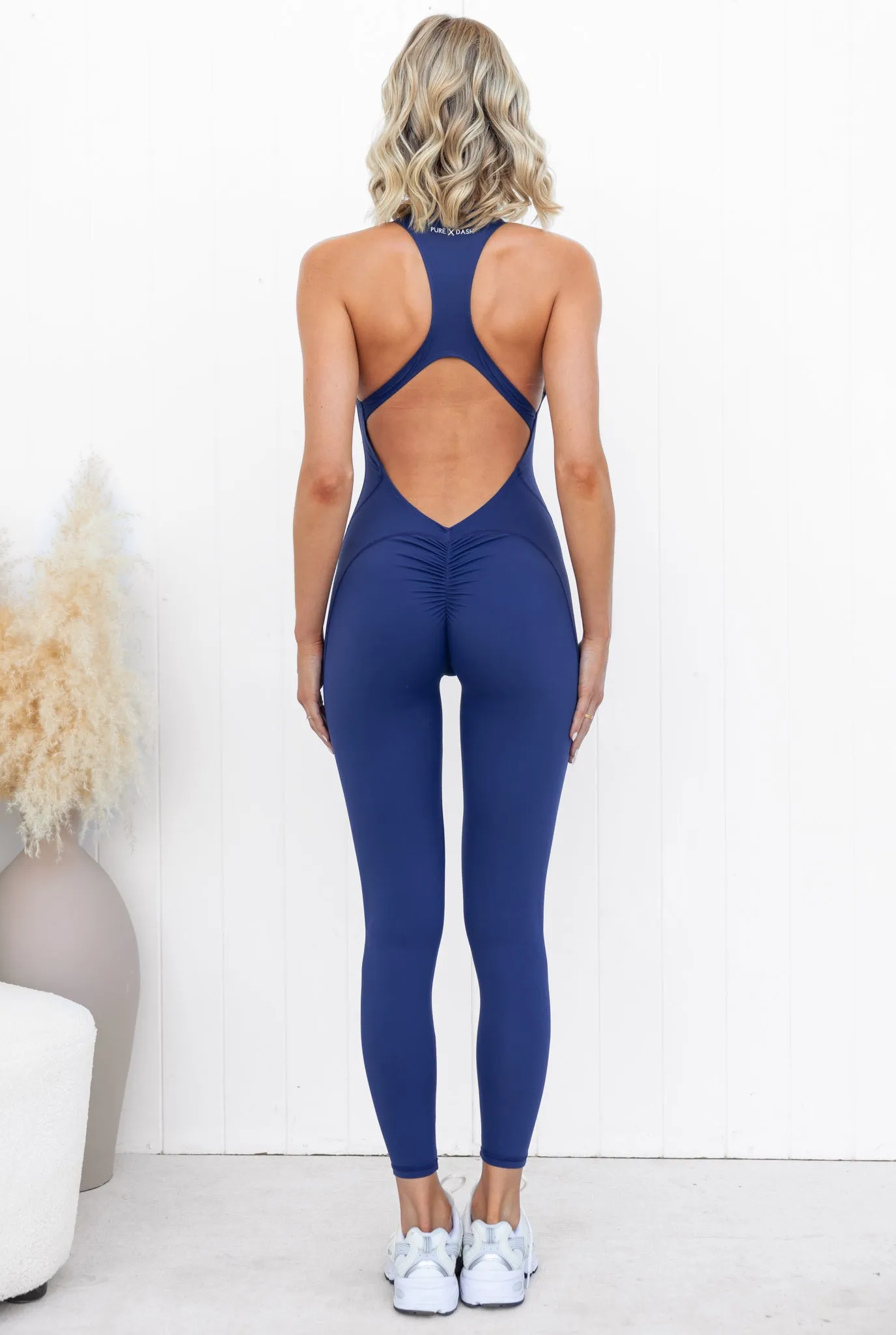 Sleek Jumpsuit - Midnight Navy