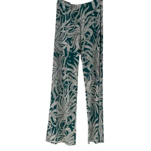 sleek print trouser