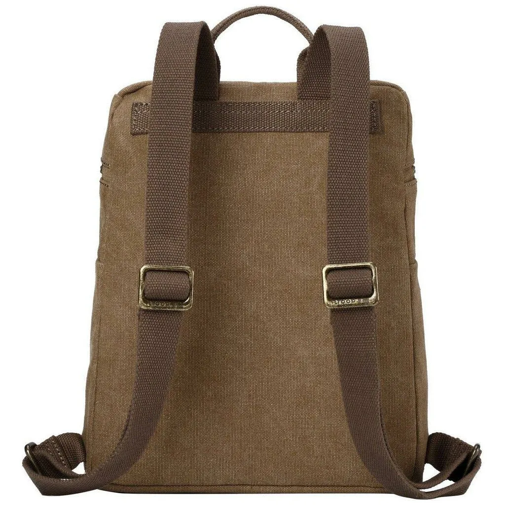 Small Canvas Backpack - Black Blue or Brown - Troop London Classic