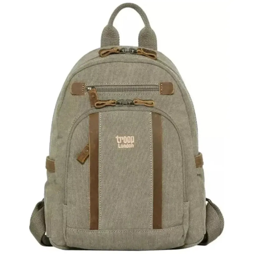 Small Canvas Backpack - Troop London Classic Canvas Backpack