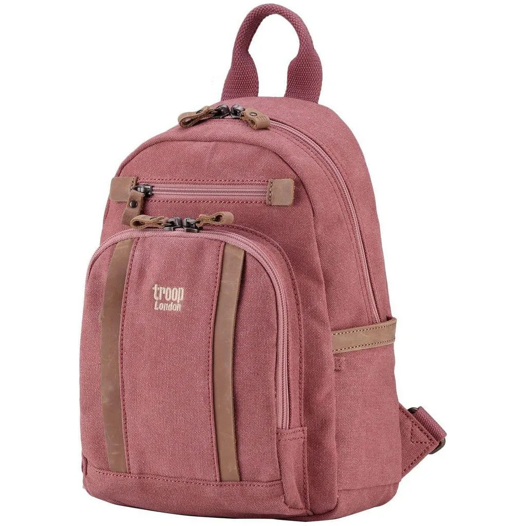 Small Canvas Backpack - Troop London Classic Canvas Backpack