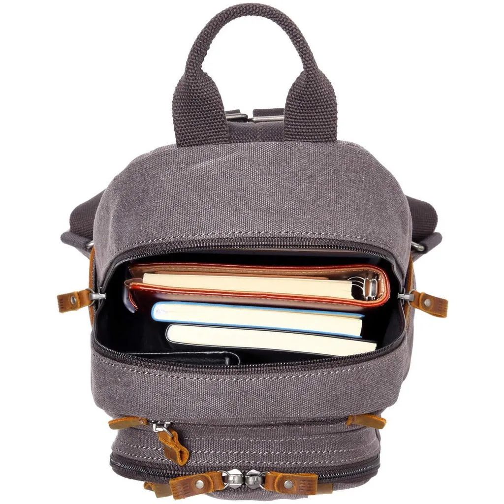 Small Canvas Backpack - Troop London Classic Canvas Backpack