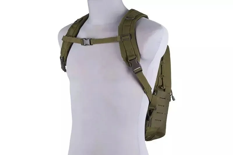 Small Laser-Cut tactical backpack - olive