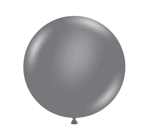 Soothing Gray Smoke 36″ Latex Balloons (2/Pk)