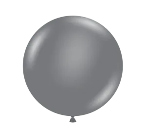 Soothing Gray Smoke 36″ Latex Balloons (2/Pk)