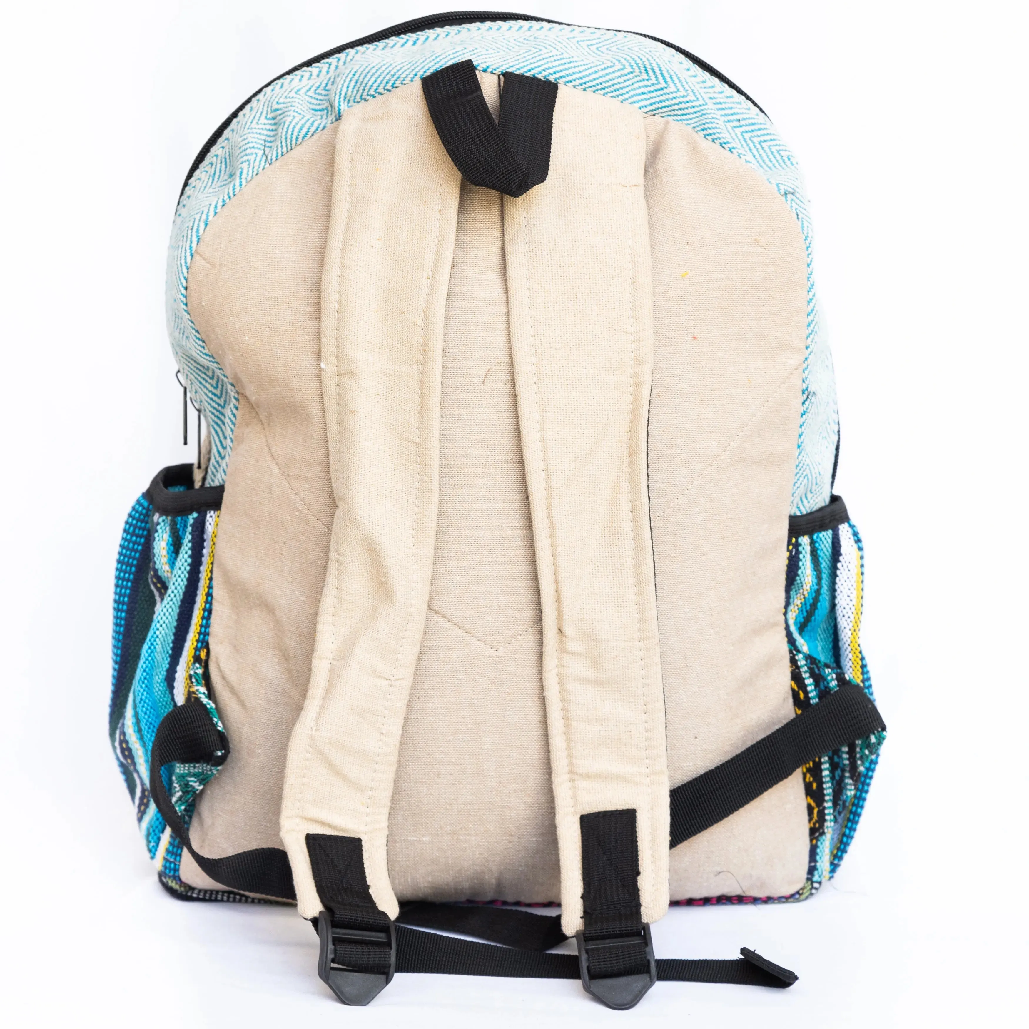 Spacious Hemp Backpack Laptop Pocket Inside