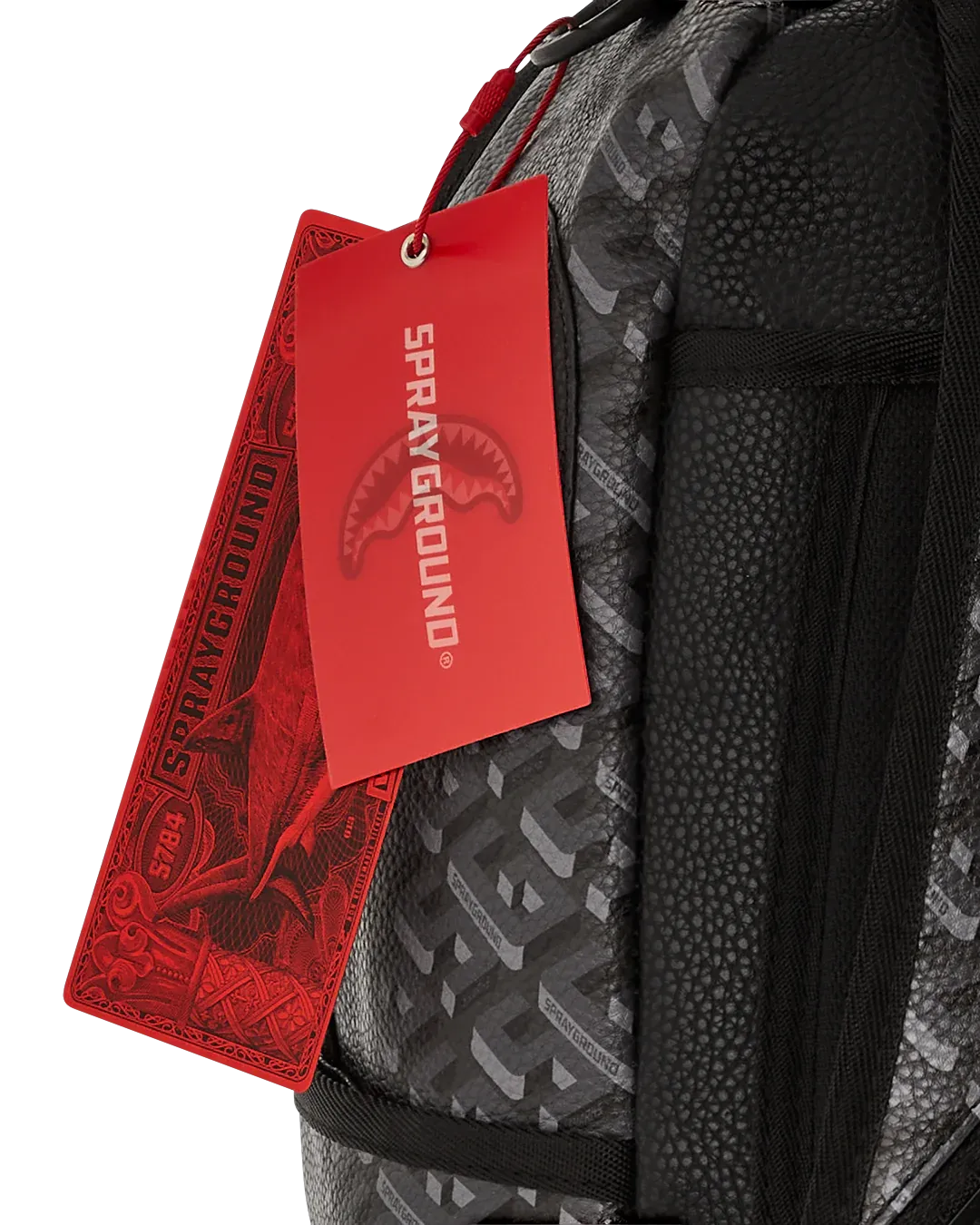 Sprayground 3DSG Thunderclap Blackout Backpack