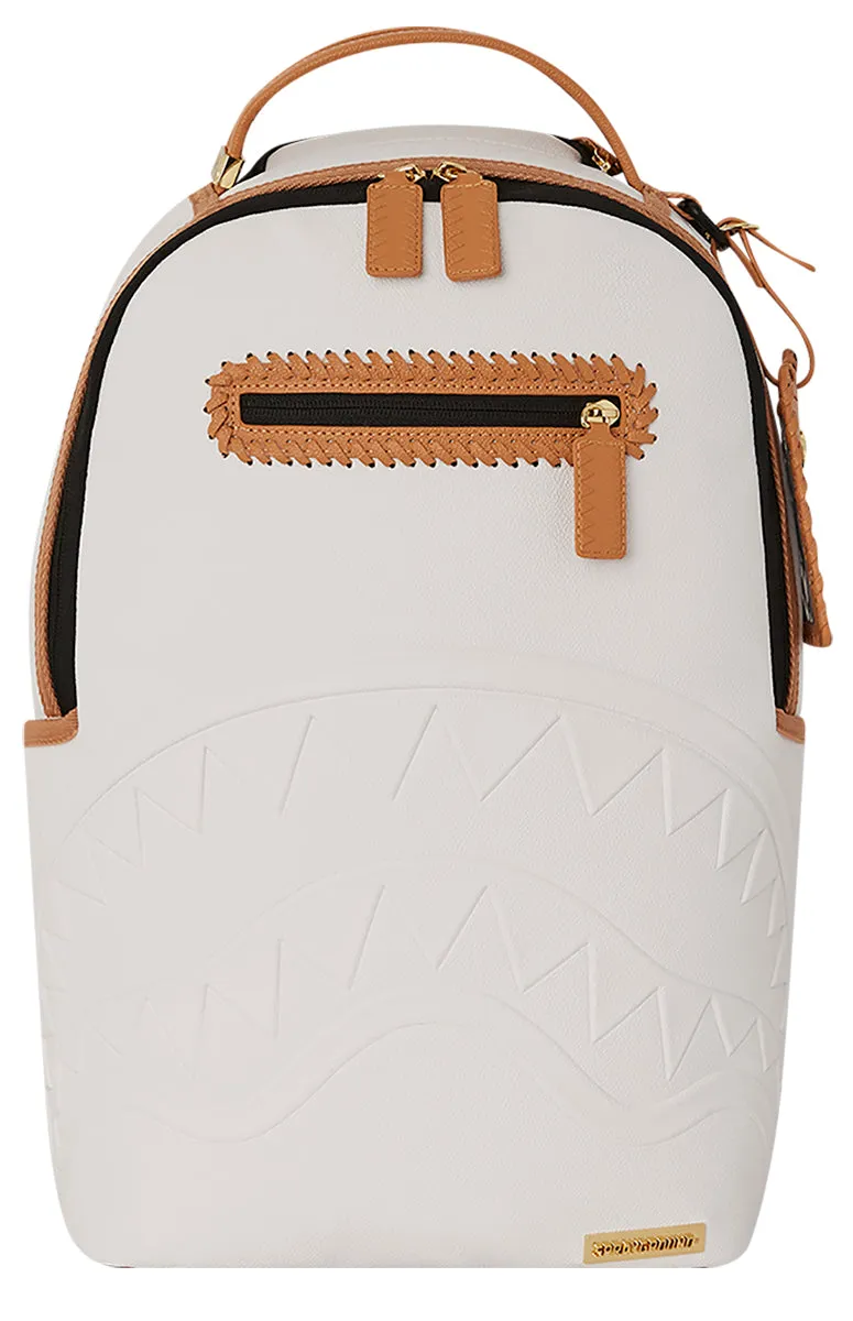 Sprayground Catamaran DLSXV Backpack In White Brown