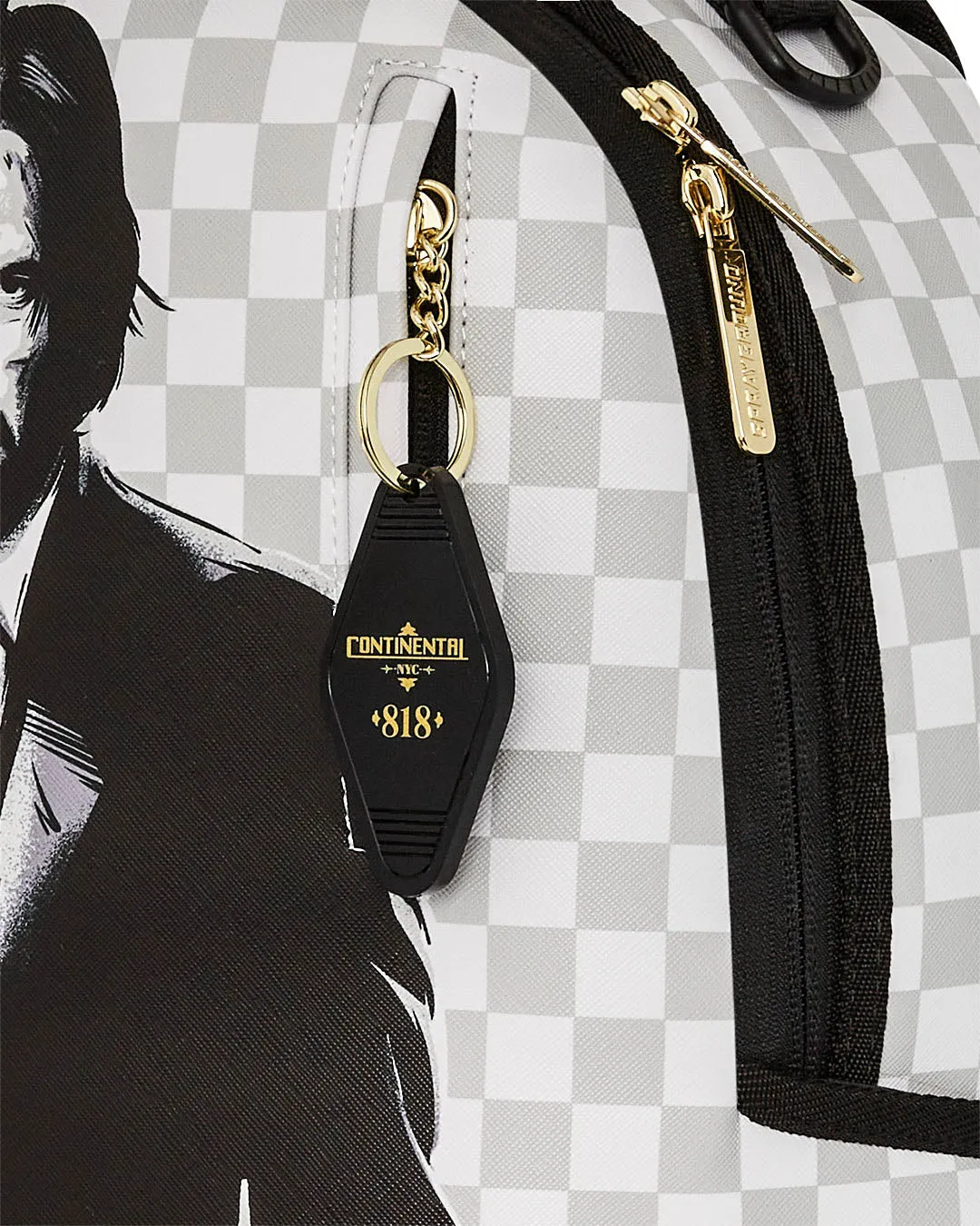 Sprayground John Wick Stand Strong In Black White Backpack