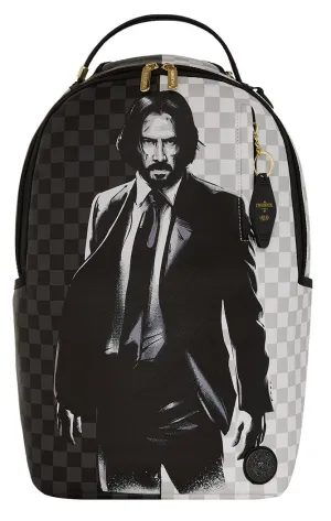 Sprayground John Wick Stand Strong In Black White Backpack