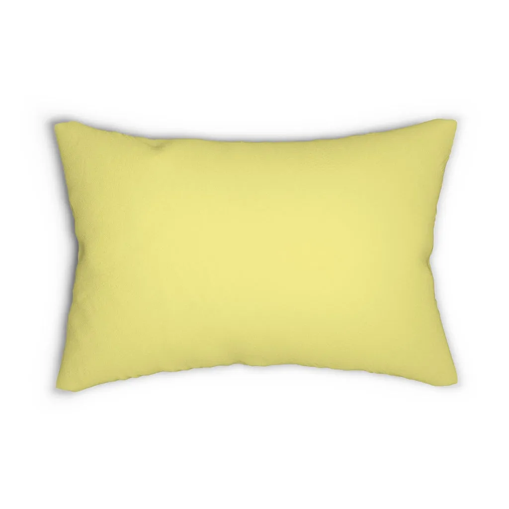 Spun Polyester Lumbar Pillow