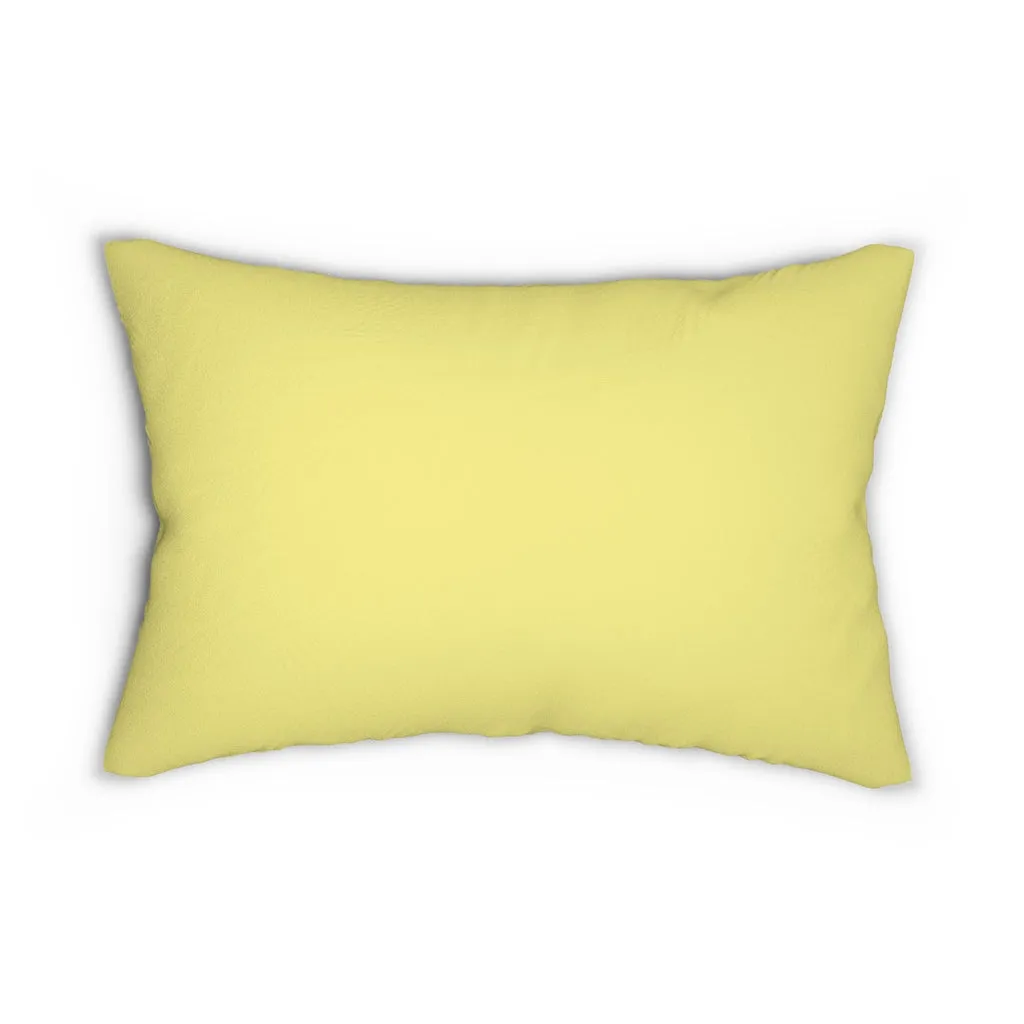 Spun Polyester Lumbar Pillow