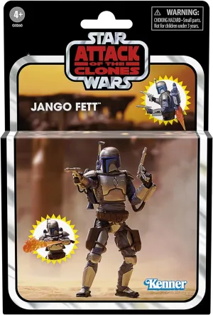 Star Wars: The Vintage Collection - Attack of the Clones - Jango Fett Deluxe Action Figure (G0260) LOW STOCK