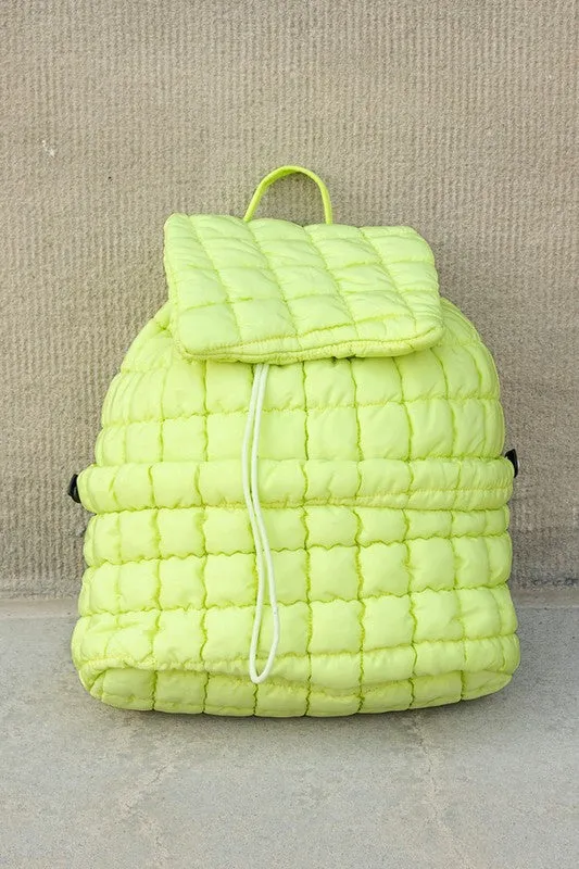 Stevie Quilted Puffer Backpacks