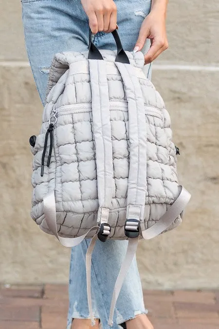 Stevie Quilted Puffer Backpacks