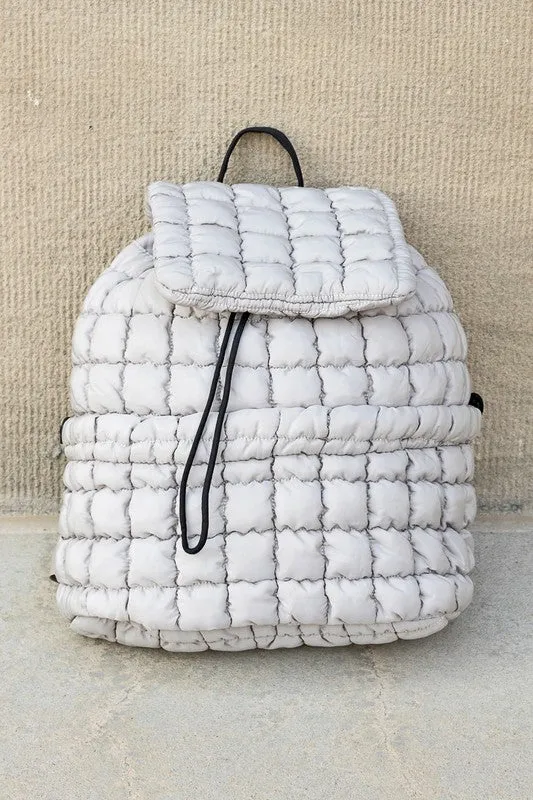 Stevie Quilted Puffer Backpacks