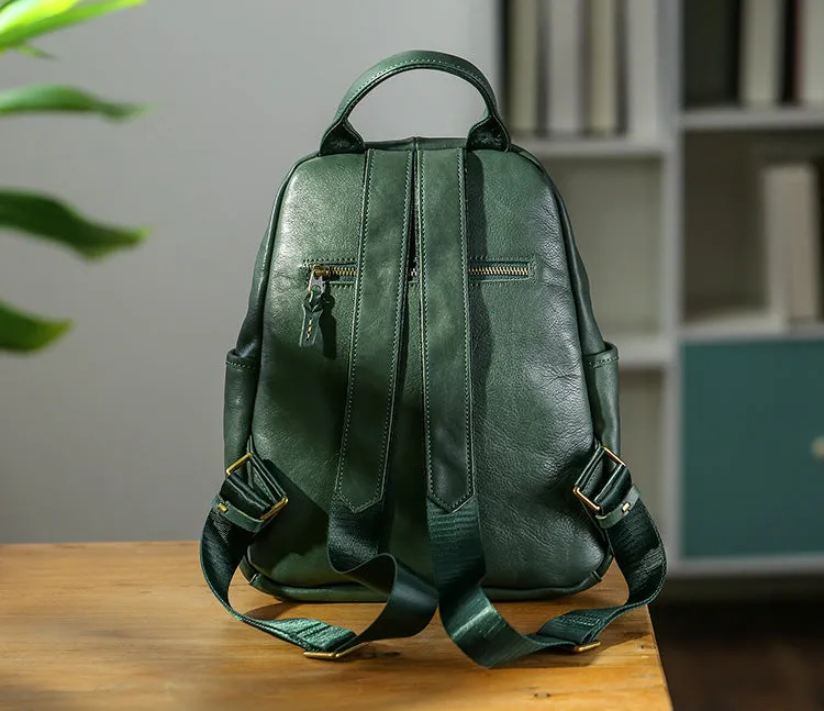 Stylish Ladies Backpack Bag Leather Rucksack For Women