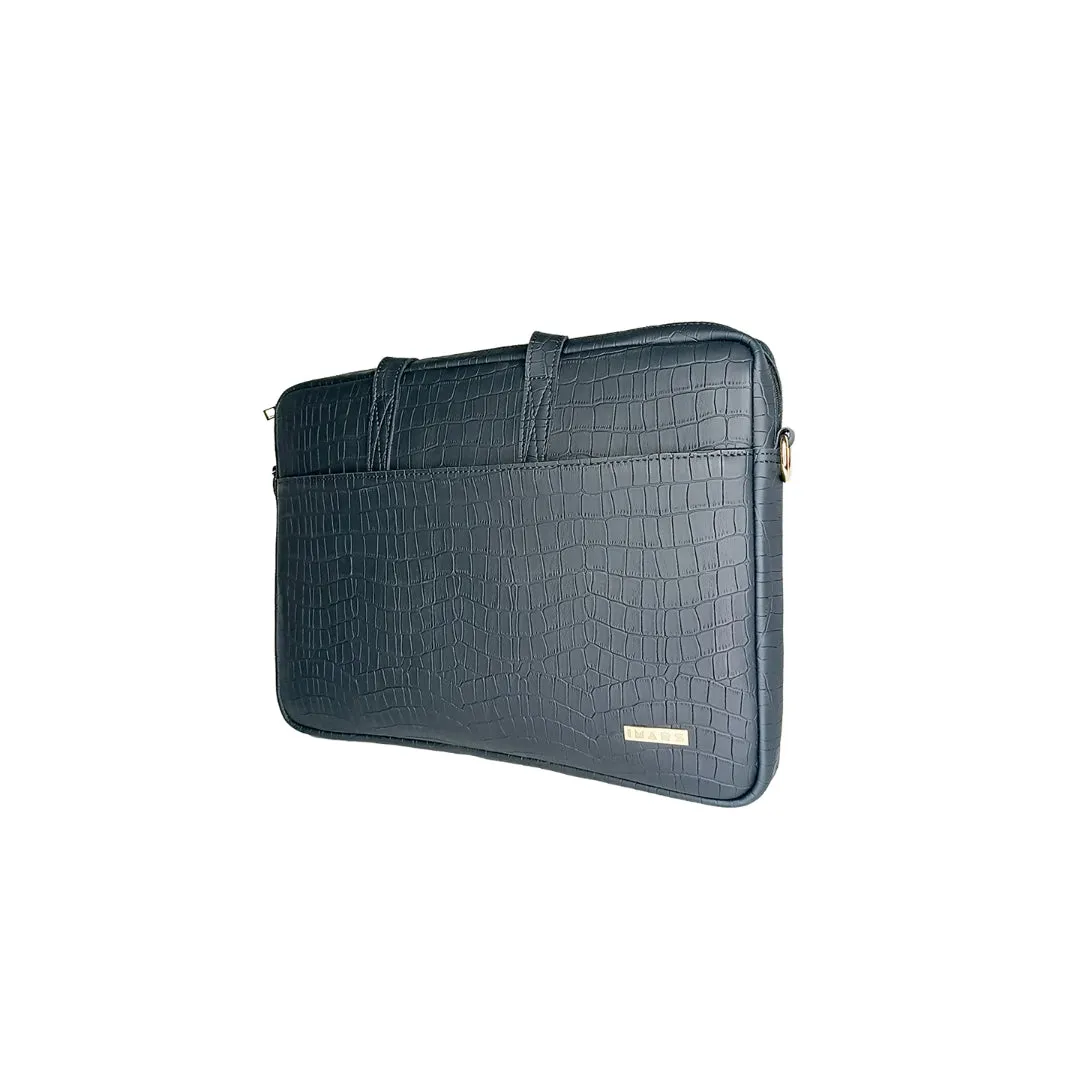 Stylish Navy Blue Unisex Laptop Bag