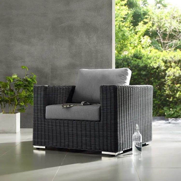 Summon Outdoor Patio Sunbrella Armchair