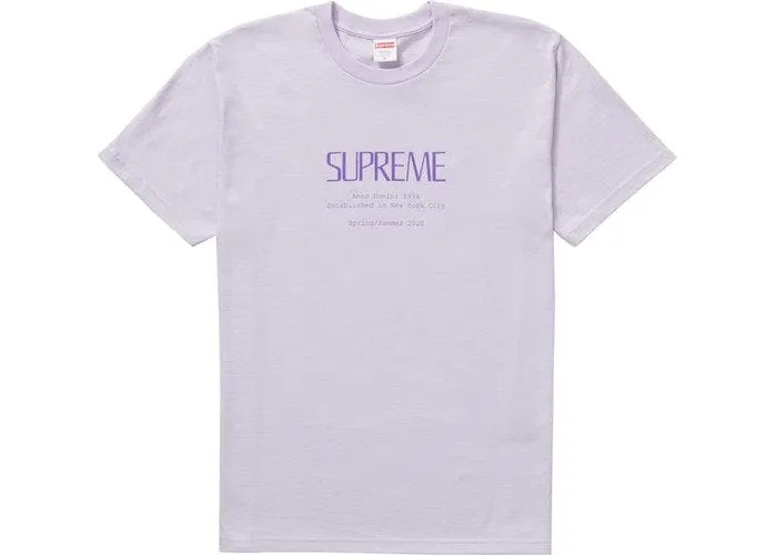 SUPREME ANNO DOMINI LIGHT PURPLE