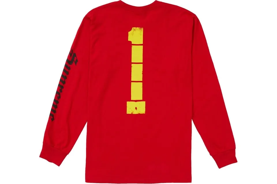 SUPREME ICHI THE KLLER LONG SLEEVE RED