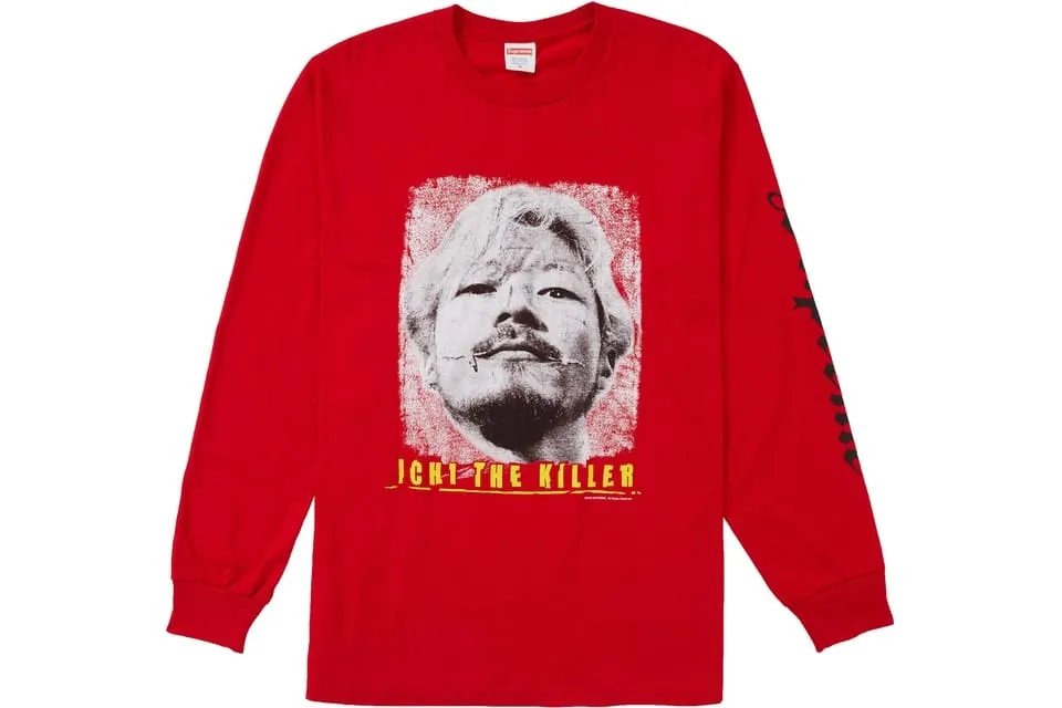 SUPREME ICHI THE KLLER LONG SLEEVE RED