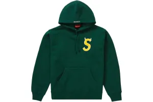 SUPREME S LOGO HOODIE FW22 DARK GREEN