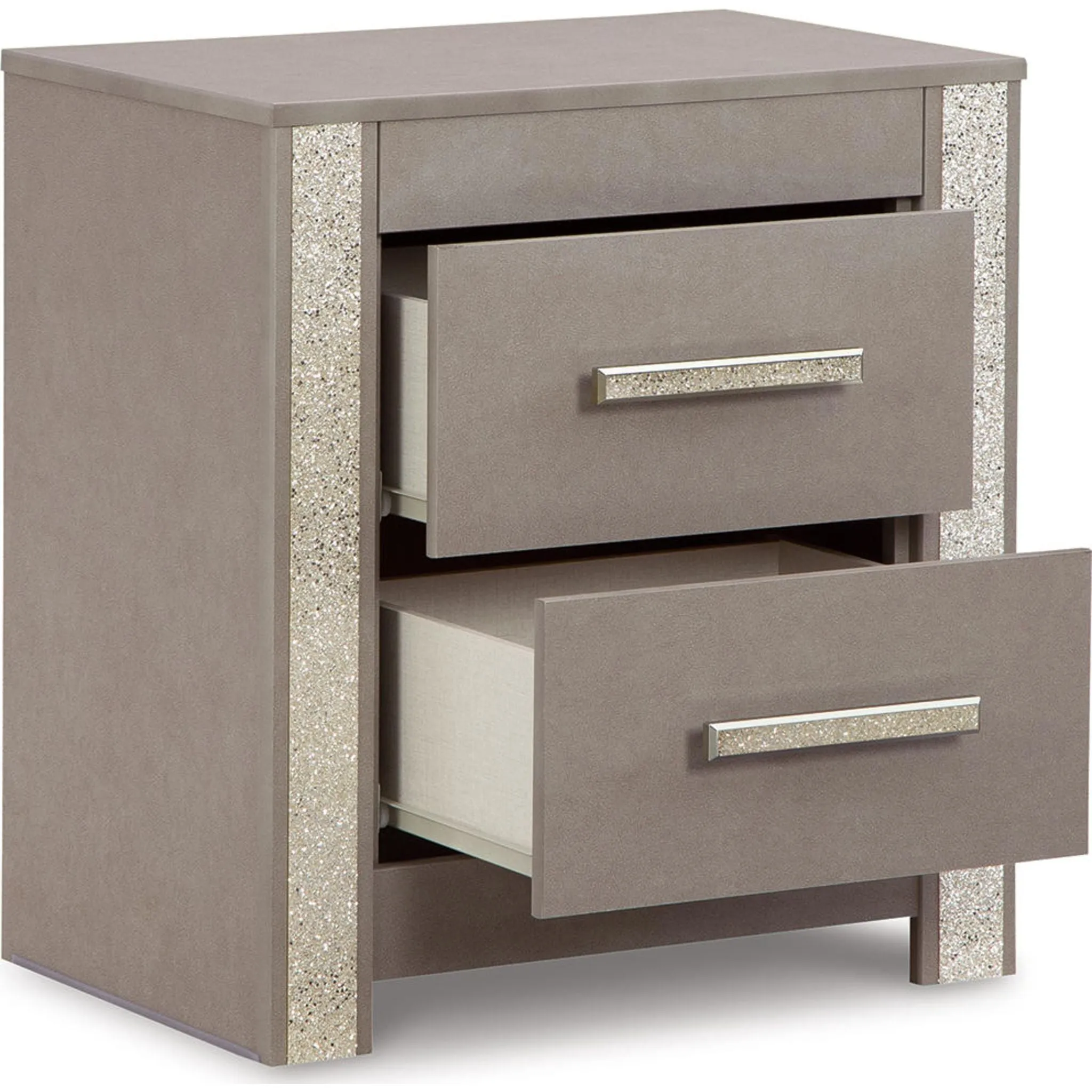 Surancha Nightstand - Gray