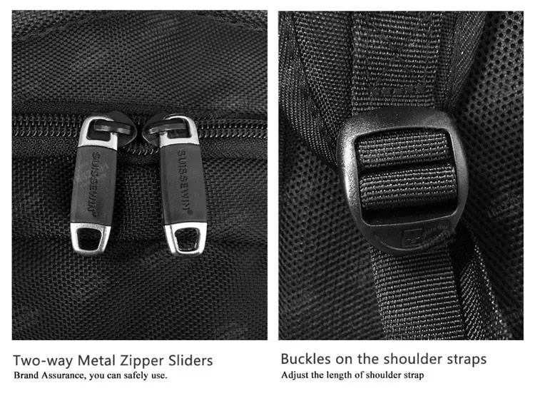 Swiss Design Medium Anti-Theft Travel Backpack