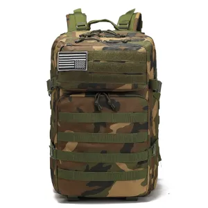 Tactical Military 45L Molle Rucksack Backpack