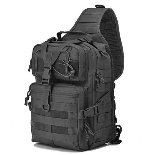 Tactical Military Sling Backpack 15L Shoulder Bag Molle Outdoor