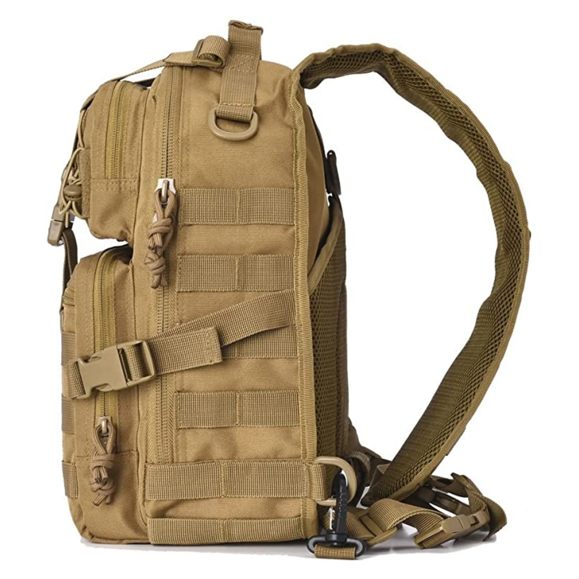 Tactical Military Sling Backpack 15L Shoulder Bag Molle Outdoor