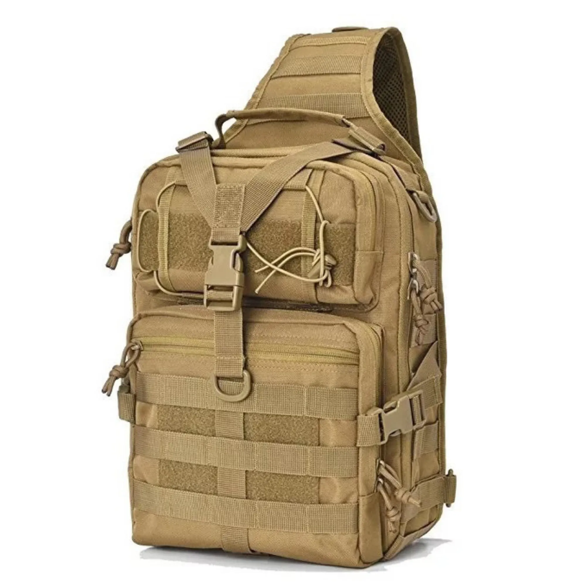 Tactical Military Sling Backpack 15L Shoulder Bag Molle Outdoor