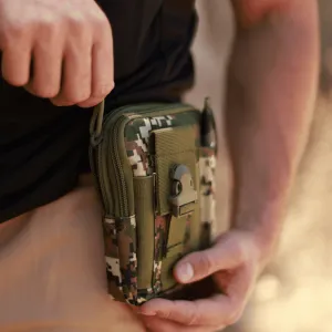 Tactical MOLLE Pouch & Waist Bag for Hiking & Outdoor Activities