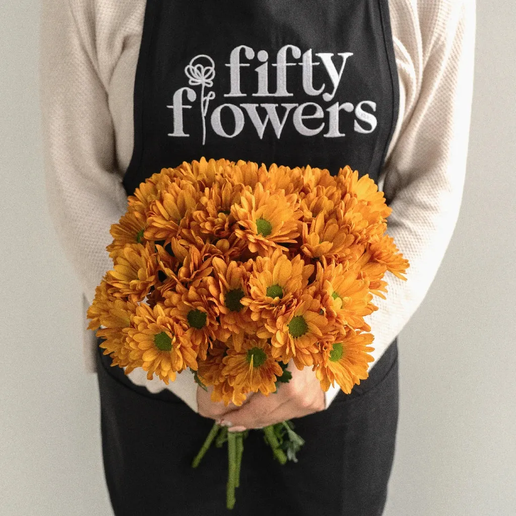 Tangerine Orange Wedding Daisy Flower