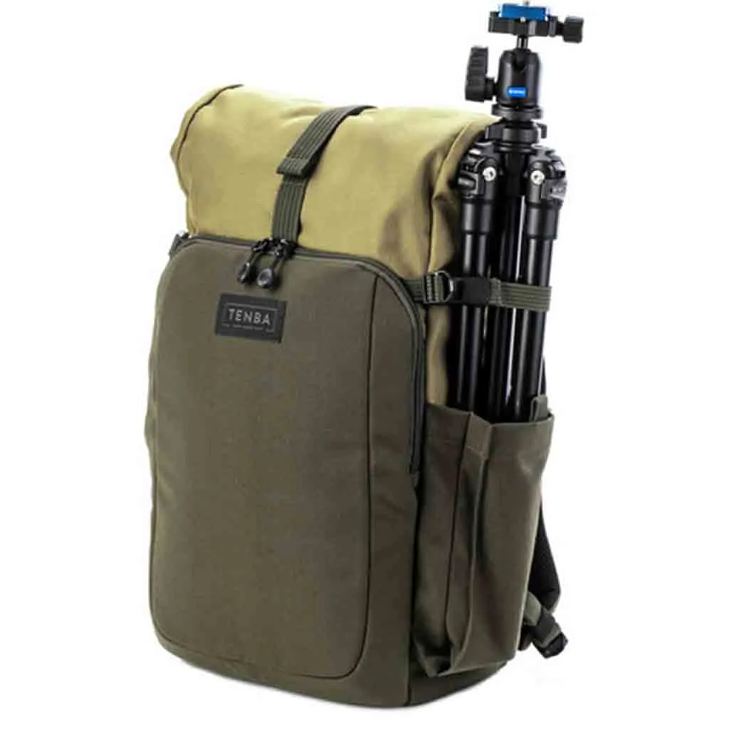 Tenba Fulton V2 16L Backpack Tan and Olive