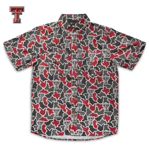 Texas Tech Camo - Frio Tech Shirt