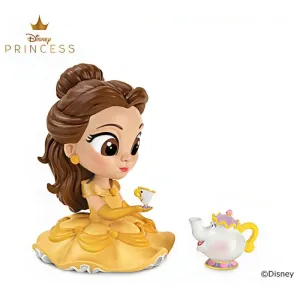 The Ashton-Drake Galleries Disney Princess Timeless Tales Tots Figure Collection Issue #1: Princess Belle Handcrafted & Hand-Painted Resin Figurine with Fabric Accents 4-Inches