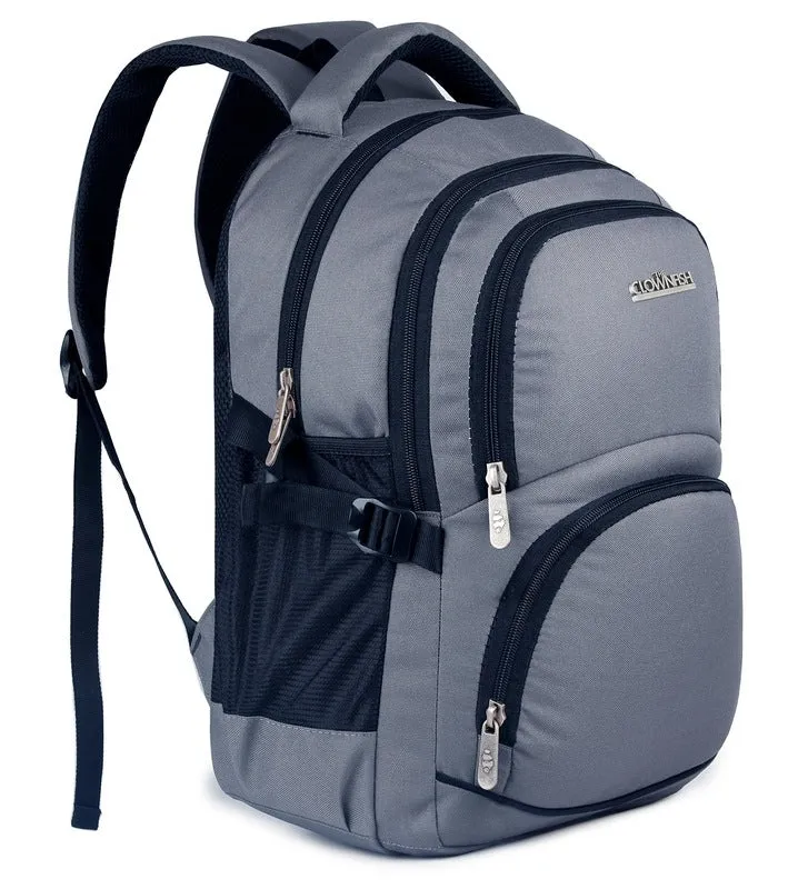 THE CLOWNFISH Bravo Series Laptop Backpack - 30L, Padded Laptop Compartment | Grey