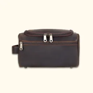 The High Plains - Leather Toiletry Bag