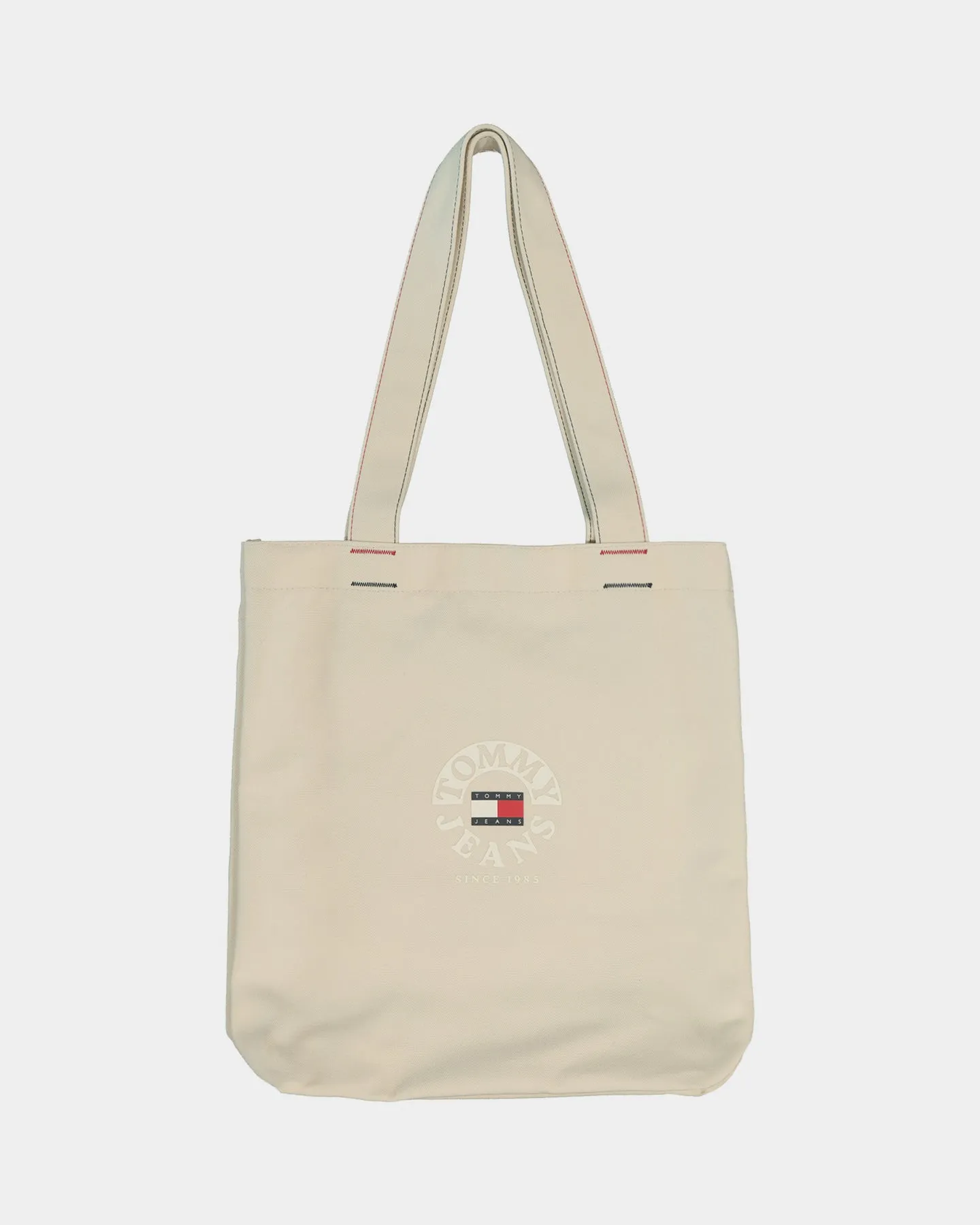 Tommy Jeans Logo Canvas Bag Natural