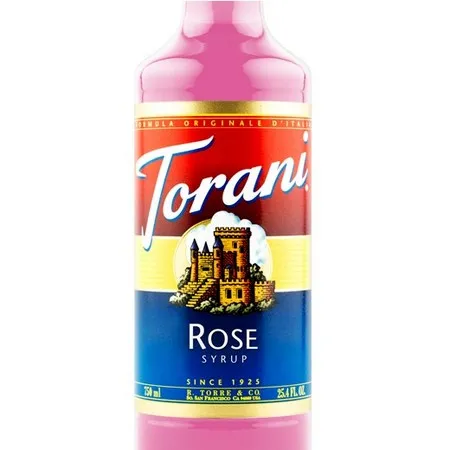 Torani Rose Syrup 750 mL