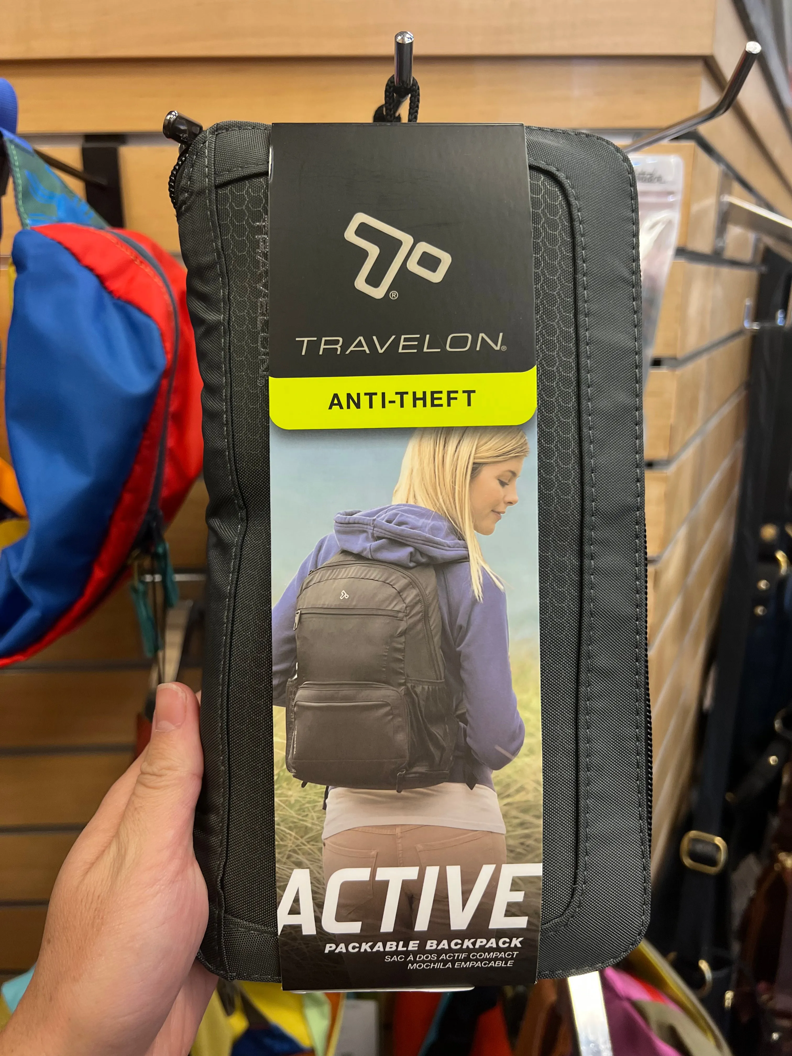 Travelon RFID Anti-Theft Packable Backpack