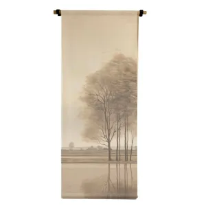 Tree Reflections Vertical Canvas Scroll