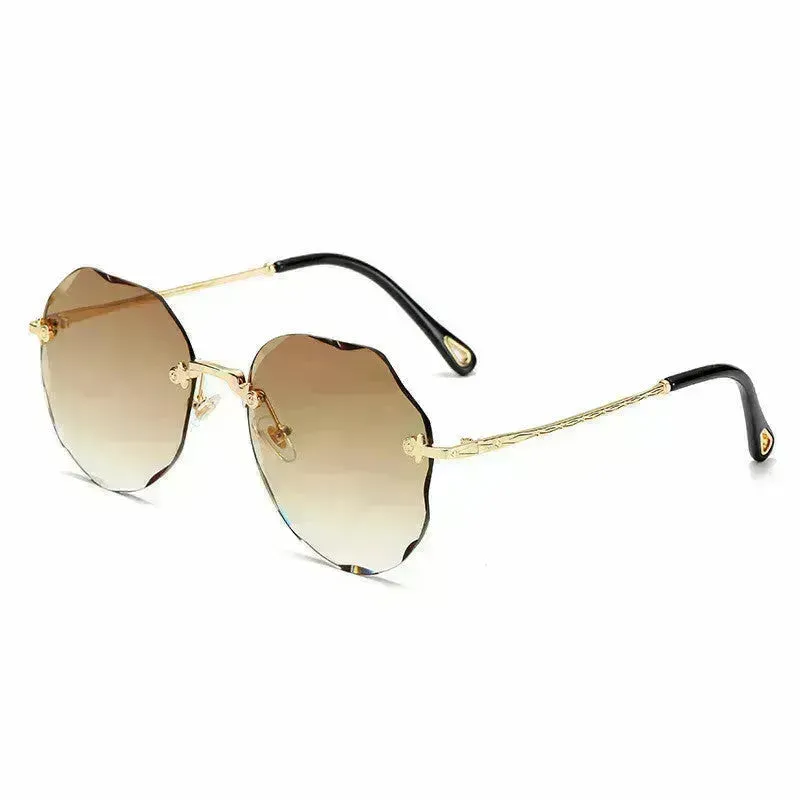 Trendy Fashion Metal Handle Unisex Sunglasses