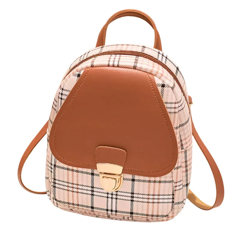 Trendy Fashionable Women's Diagonal Backpack