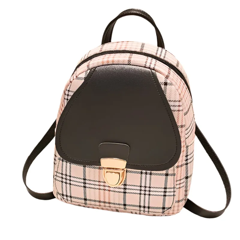 Trendy Fashionable Women's Diagonal Backpack