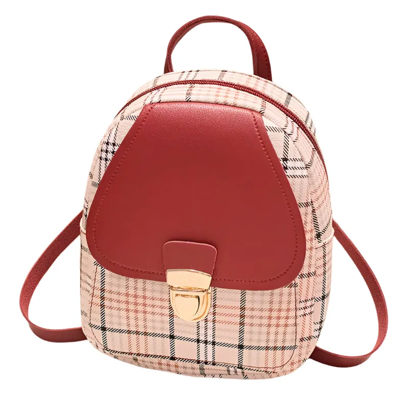 Trendy Fashionable Women's Diagonal Backpack