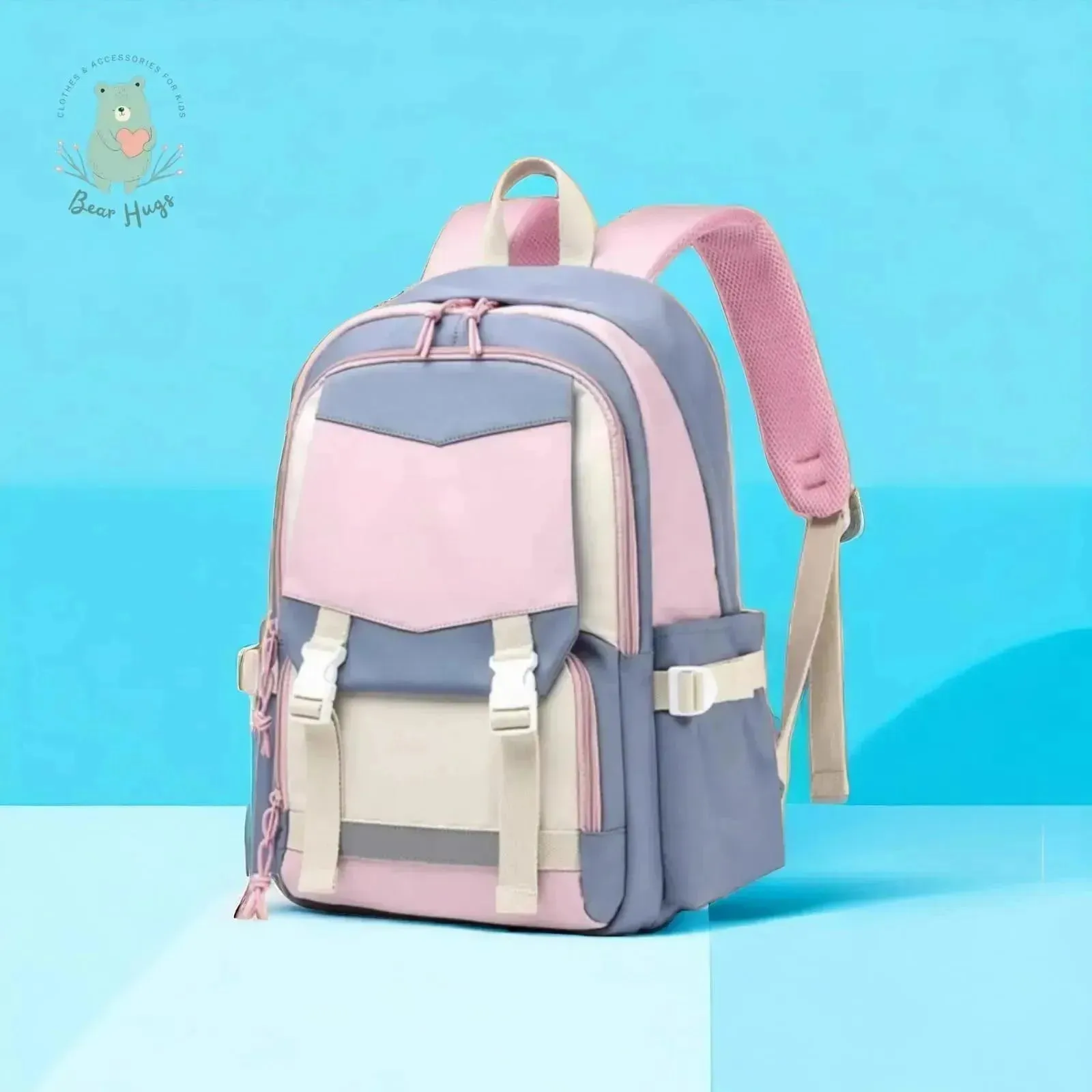 Trendy Pastel Hues Student Backpack