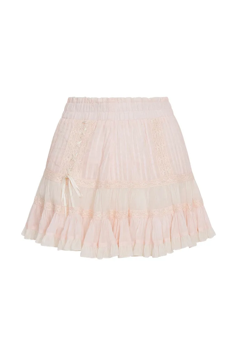 Trevina Cotton Mini Skirt